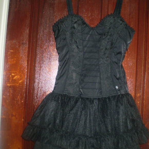 Tripp nyc Dresses & Skirts - JR'S SIZE: SM.-CORSET STYLE/RUFFLE MINI DRESS-NEW